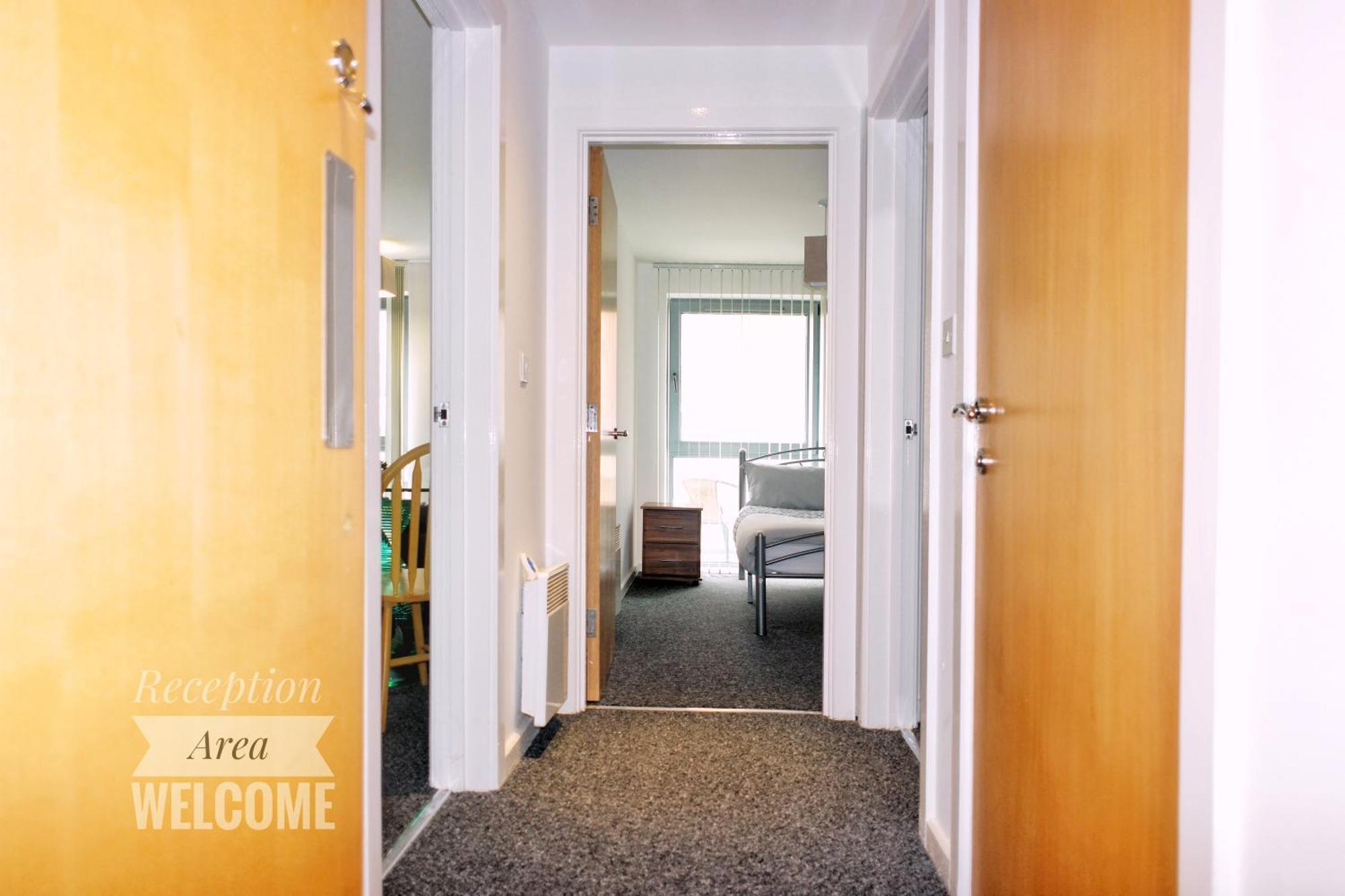 2 Bed Ensuite With Balcony And Free Onsite Secure Parking Manchester Exterior foto
